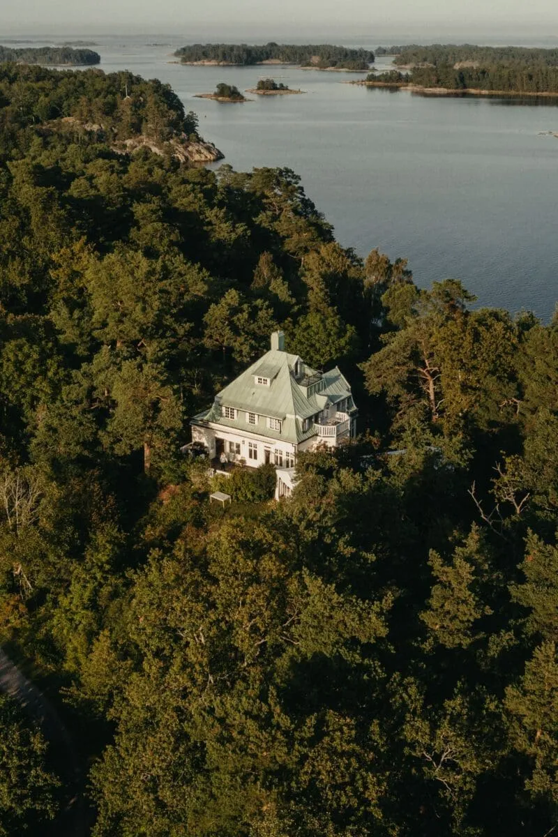 Vita Villan Idöborg, nell'arcipelago di Stoccolma