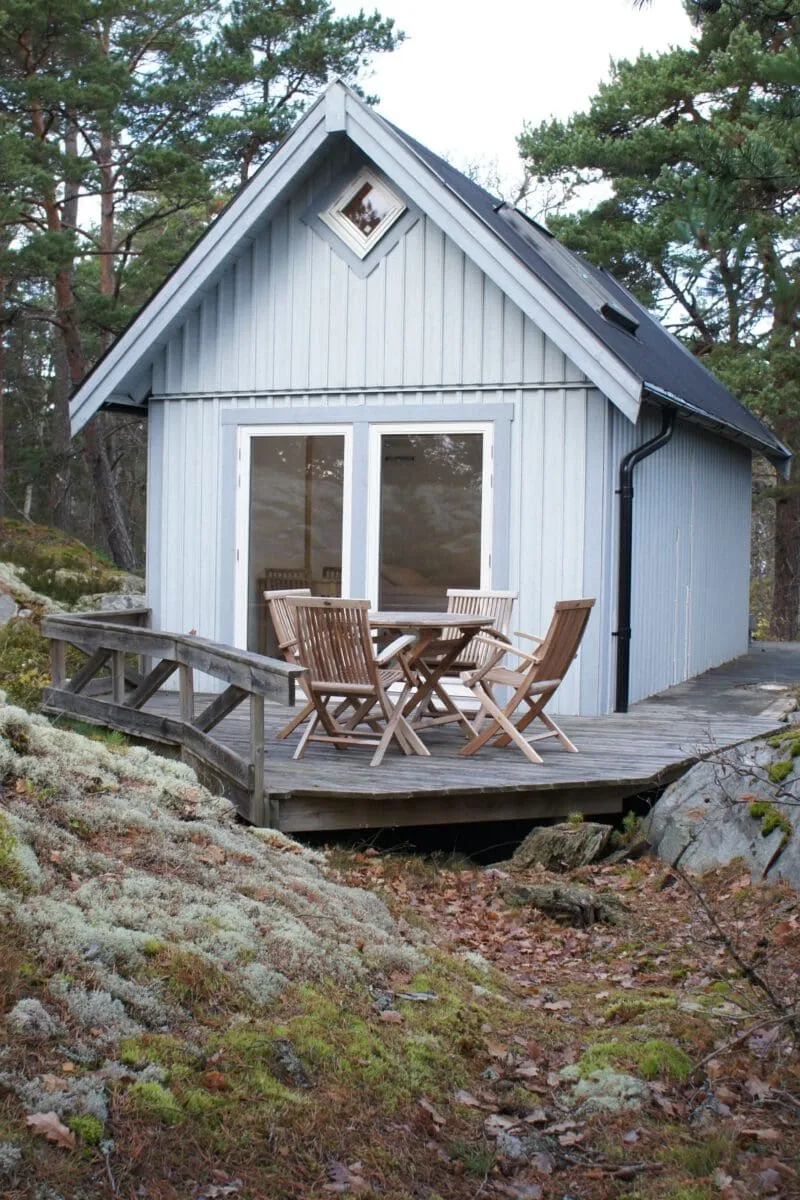 Stuga Ateljen on Idöborg in the Stockholm archipelago