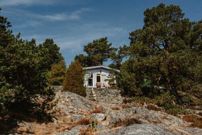 Stuga Insikten på Idöborg i Stockholms skärgård tillgänglig för uthyrning