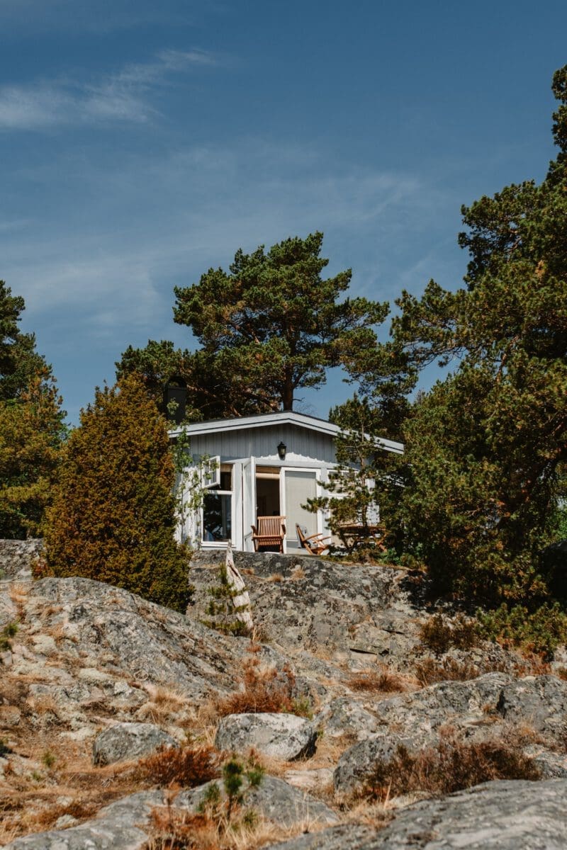 Stuga Insikten på Idöborg i Stockholms skärgård tillgänglig för uthyrning