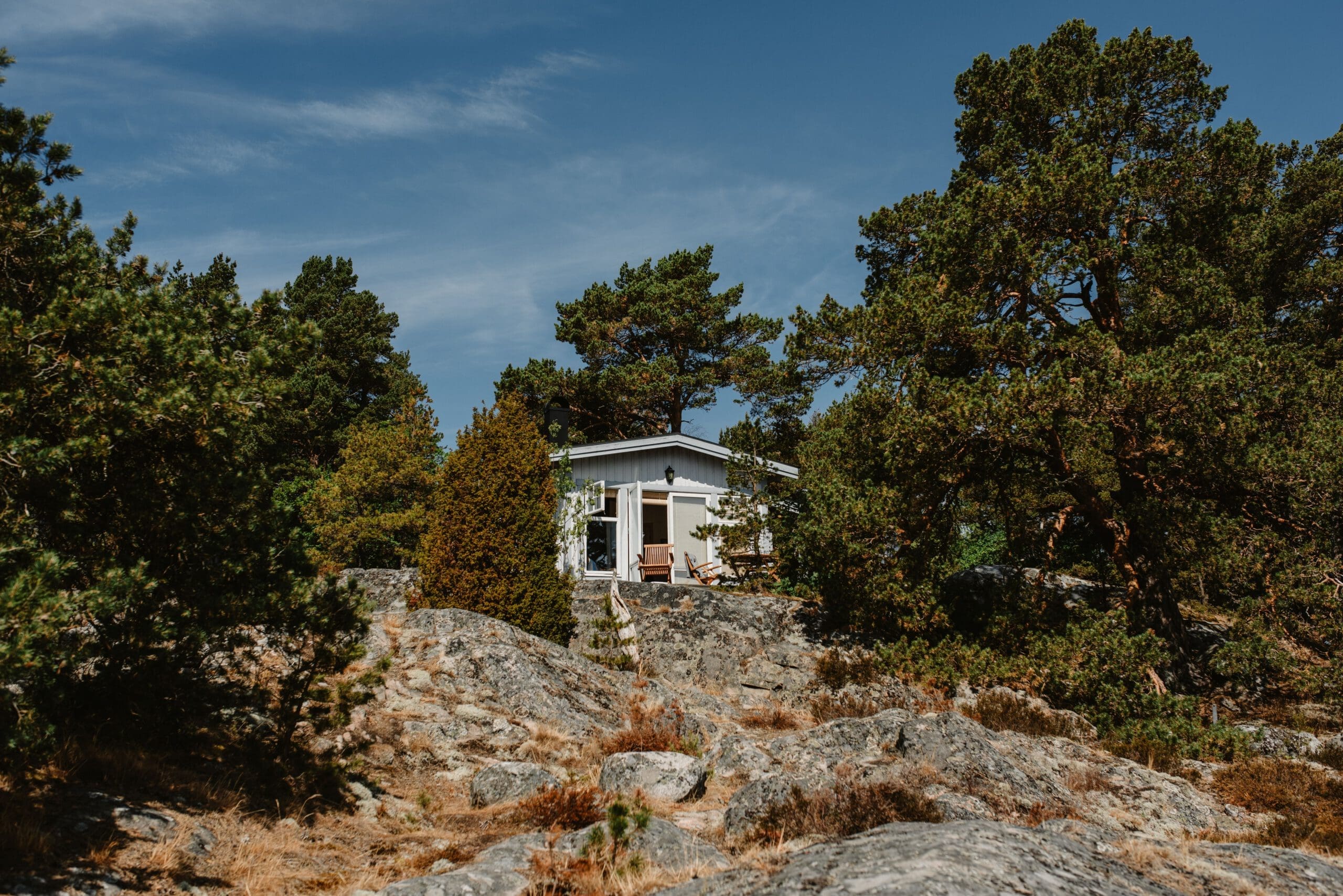 Stuga Insikten på Idöborg i Stockholms skärgård tillgänglig för uthyrning