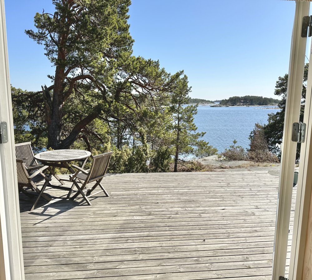 Insikten altan och havsutsikt idöborg