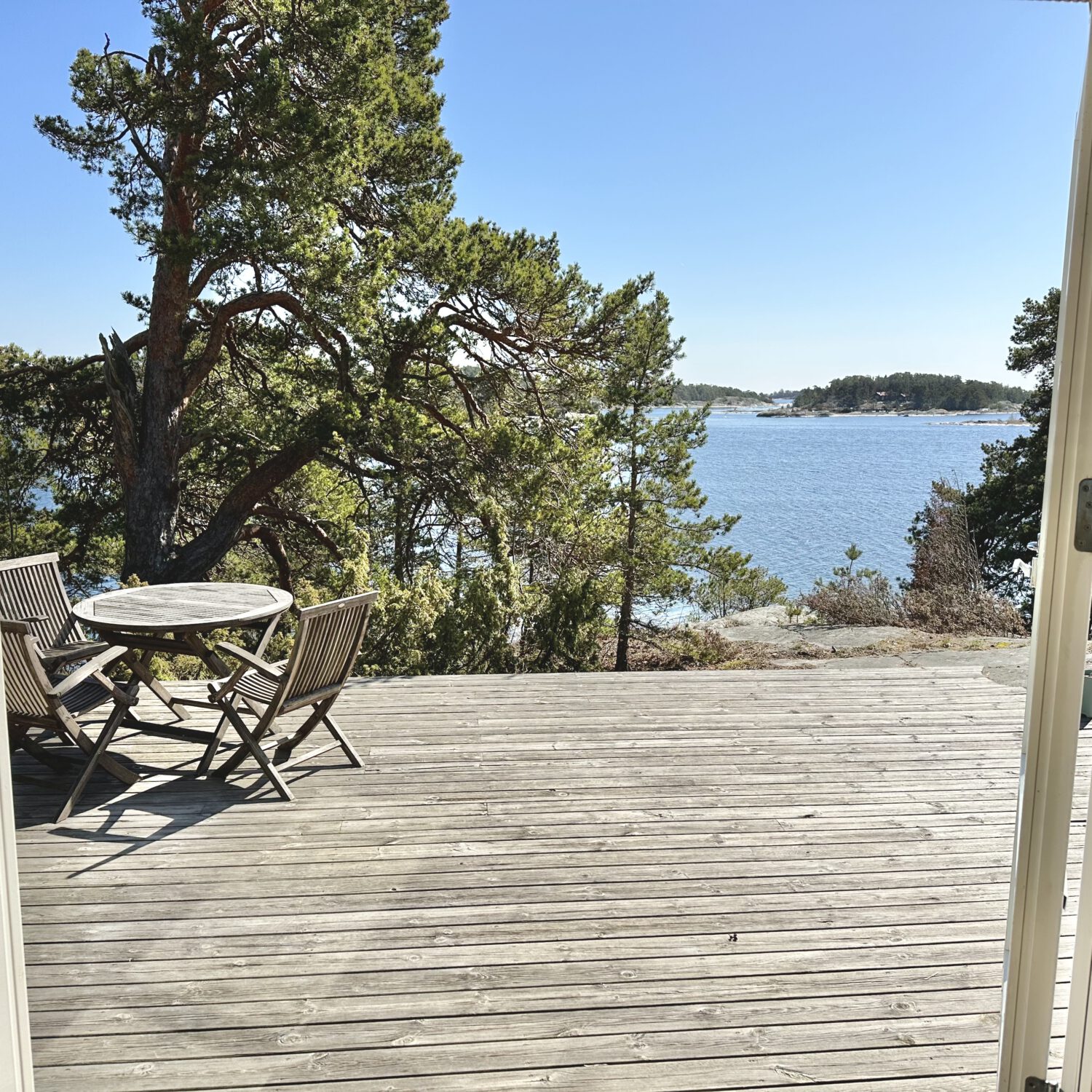 Insikten altan och havsutsikt idöborg