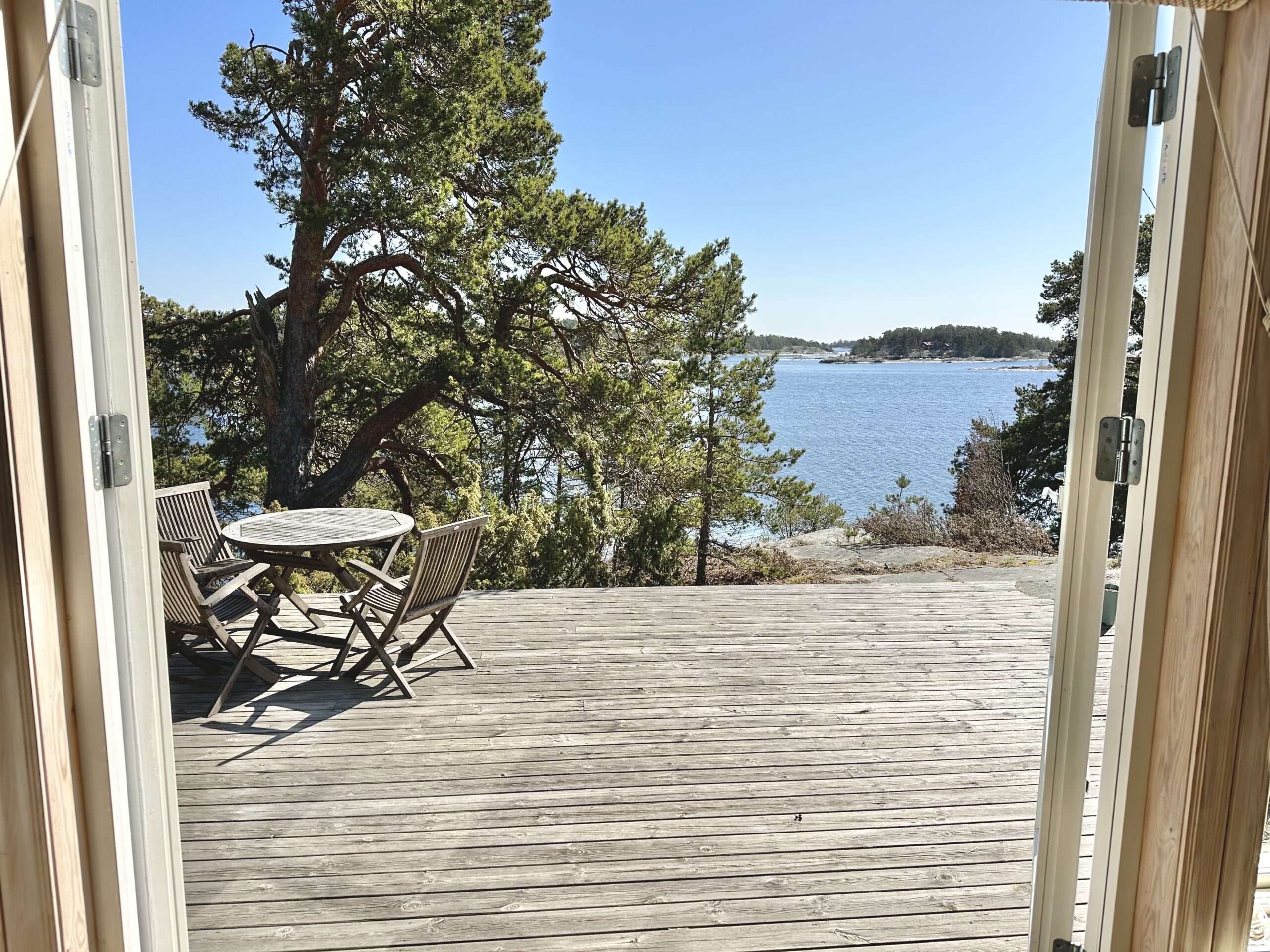 Insikten altan och havsutsikt idöborg