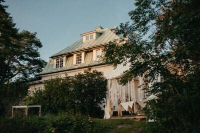 Vita Villan på Idöborg i Stockholms skärgård