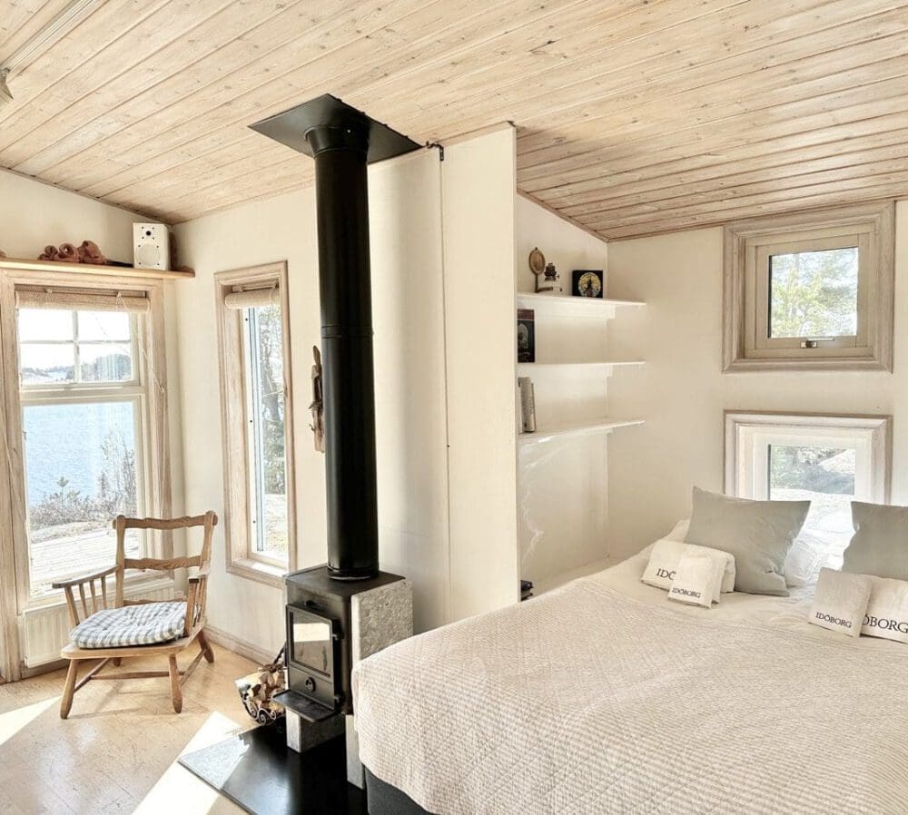 Insikten Eldstad Dubbelsäng idöborg