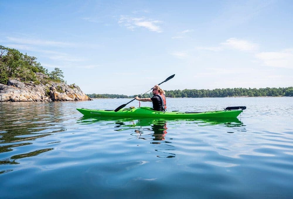 Kajakpaddling på Idöborg