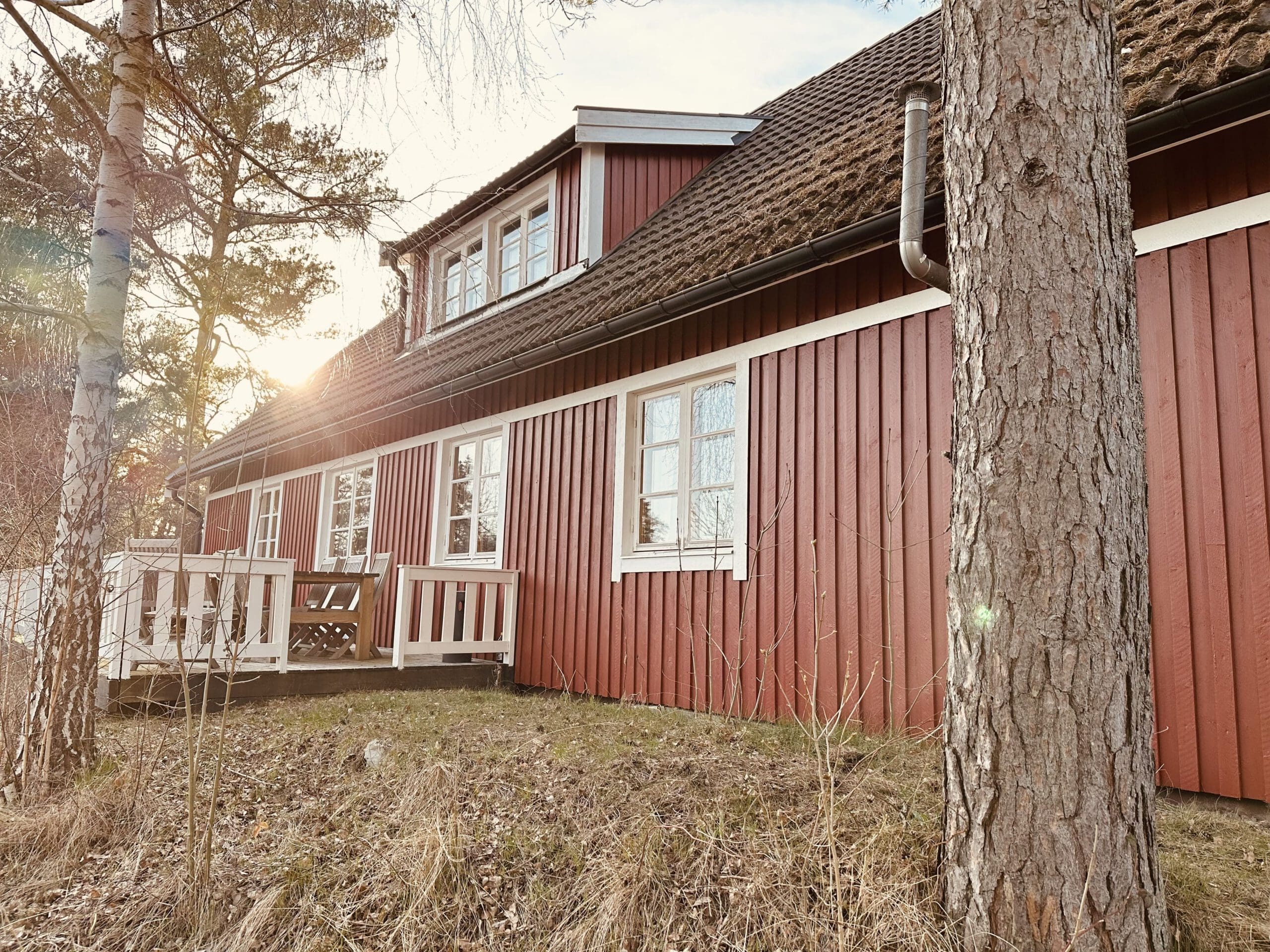 Façade de l'Ängsvillan