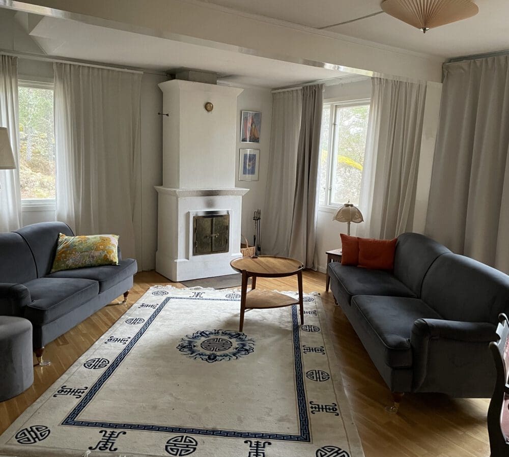 Vardagsrum I lägenhet Förstugan på Idöborg