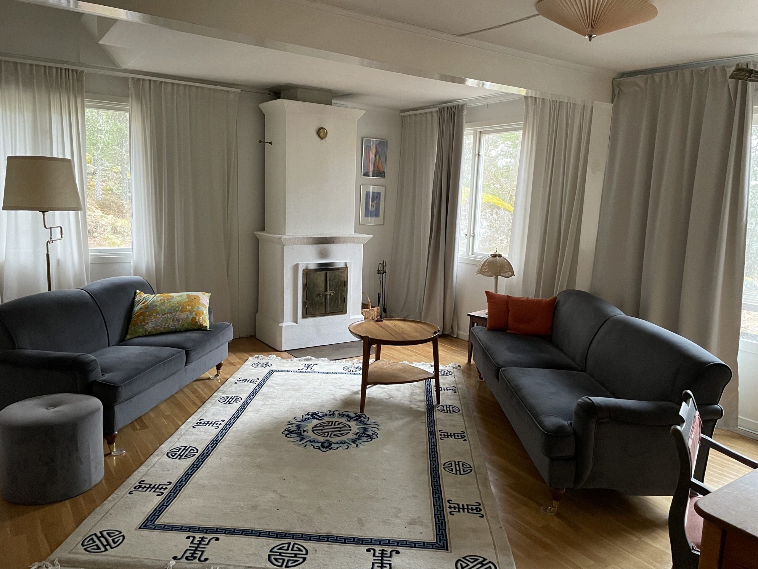 Salon dans l'appartement Förstugan Idöborg