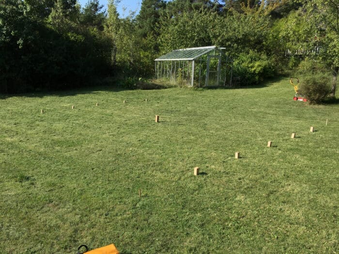 Kubb på Idöborg i Stockholms skärgård