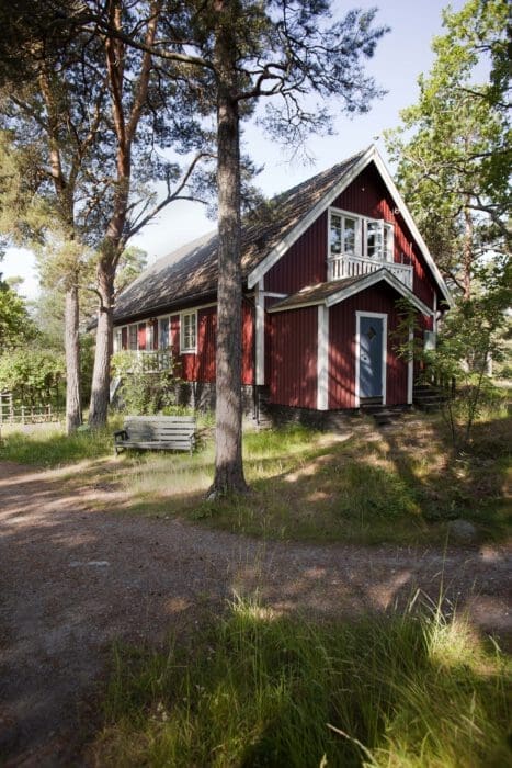 Villa Solnedgången på Idöborg i Stockholms skärgård
