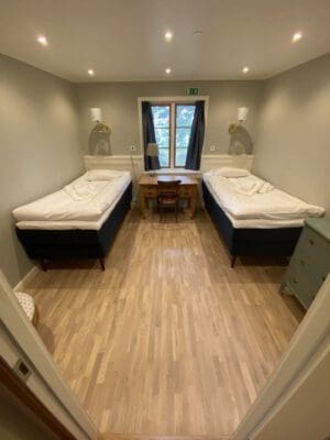 Rum 302 på Villa Solnedgången på Idöborg