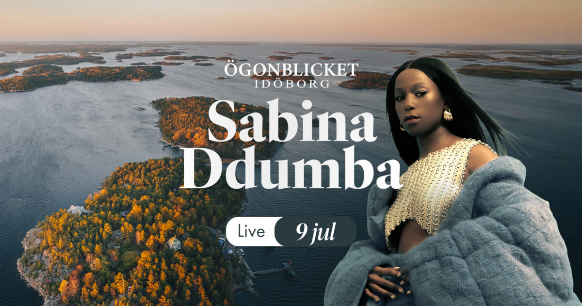 Sabina Ddumba live på Idöborg