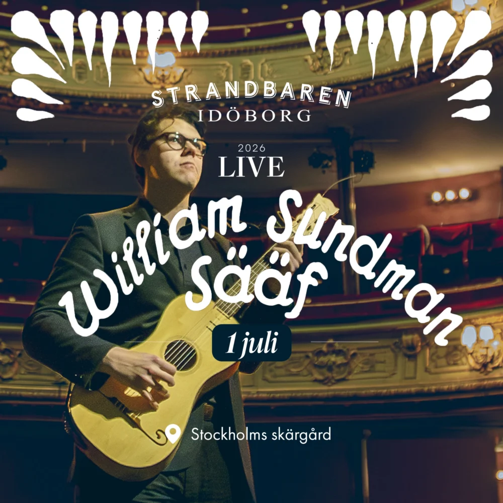 wiliam sundman live på idäborg 1 juli 2026